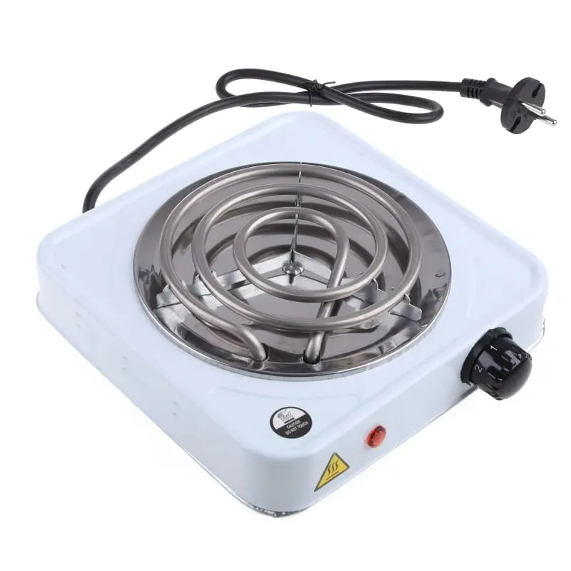 Electric Cooking Contact Grill 1000 Watt with Thermostat G Coil Stove Hot Plate Induction Cooktop Cookers Electric Cooking Heater