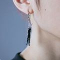 Kpop Idol LE SSERAFIM Logo Earrings Im Fearless Hoop Earrings Featuring. 
