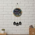Welcome To Our Sweet Home Wooden Wall Hanging – Colorful Mandala Decorative Sign with Hanging House Charms – Perfect Home Décor Gift – Decorating Items – Decorating Items For Home – Home Decoration Items – Home Décor – Wall Decoration – Lifestyle Glory. 
