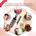 Hair Blow Dry Brush Hot Curling Flexible Ceramic Bristle Round Hair Brush with Anti Slip Blow Dry Brush For Men n Women. 