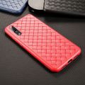 Case Mobile for Huawei P20, Weaving Case style, Red in color. 
