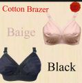 PACK OF 04 / 02 COTTON STUFF BRAZZERS AND 02 UNDERWEAR FOR LADIES. 