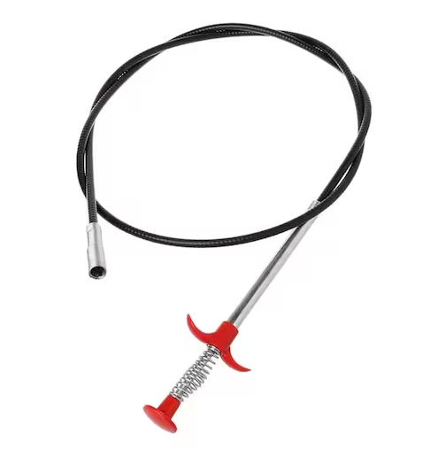 Sink Wire Cleaning Hook - Metal Flexible Wire Brush Hand Sink Cleaning Hook Sewer Dredging Device - Drain Opener - Drain Clog Remover