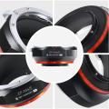 Lens Adapter Canon EOS (EF/EF-S) D/SLR Lens to Micro Four Thirds (MFT, M4/3) Mount Mirrorless Camera Body with Matting Varnish Design Lens Adapter. 