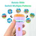 Cute Cartoon Creativity Toy Torch Lamp Flashlight Projector Toy Flashlight Projector Torch Lamp Toy Baby Sleeping Story Book. 