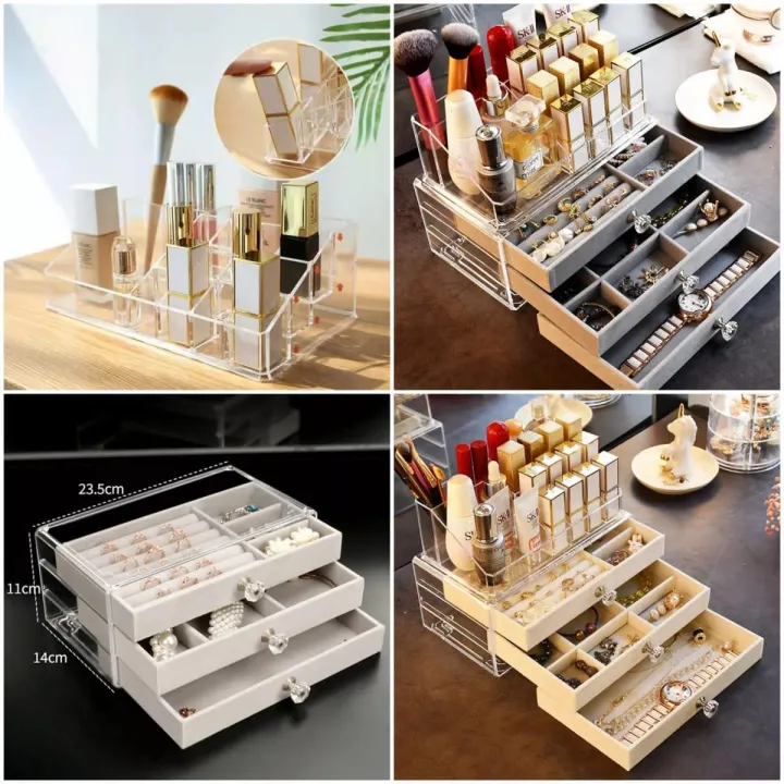 Acrylic%20Cosmetic%20Makeup%20Storage%20Detachable%203%20Drawers%20Cube%20Jewelry%20Organizer%20-%20Image%202