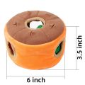HamshMoc Dog Toy Plush Snuffle IQ Sniffing Training Dog Toys Food Bowl Slow Eating Interactive Puzzle Feeder Game Soft Plush Chew Squeaky. 