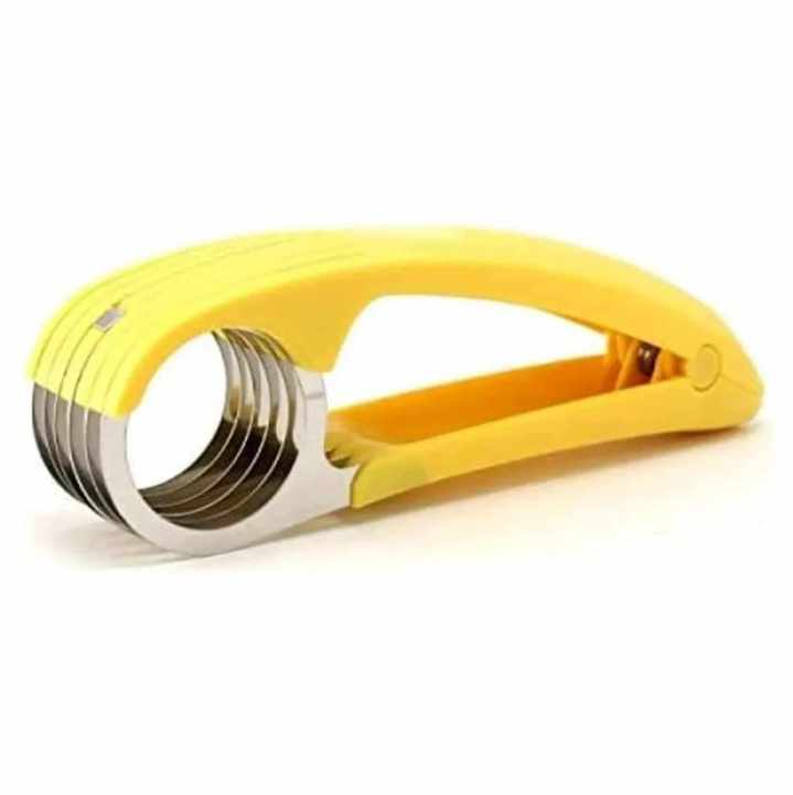 Banana Slicer Fruit Slicing Tool Banana Cutter Banana Chopper Food Prep Tool for Bananas-Ergonomic Banana Slicer