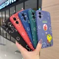 chenyyka for vivo Y20S M Case Cartoon Cute SpongeBob New Design Side Square Edge Protect Softcase Thin Pattern Silicone Casing Full Lens Cover Camera Shockproof Cases. 