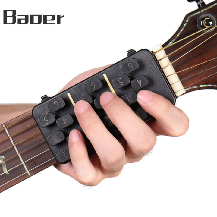 Aid Easy Press Kit Chord Assisted Learning Tool 18 Buttons 110 Chords With Rubber Bands For Training Beginner
