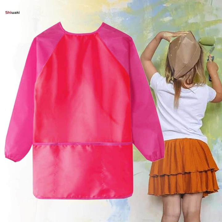 Kids Painting Apron Apron for Drawing Classroom Nursery School
