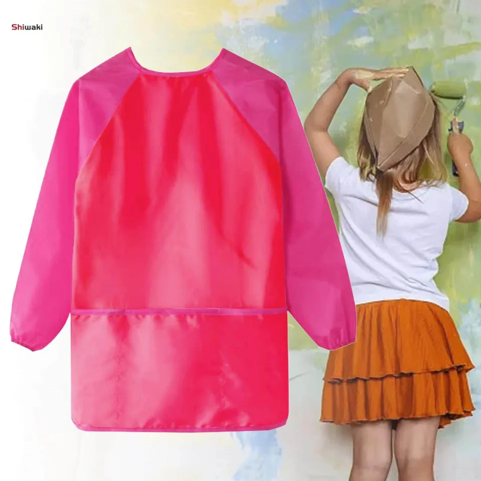 Qooloo Pack Of 2 Children's Painting Aprons, 6-12 Years, Boys, Girls - View #5