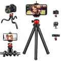 Portable Flexible LARGE 10inch Octopus Stand Gorilla tripod  for Digital Cameras, Mobiles & DSLR With mobile Holder. 