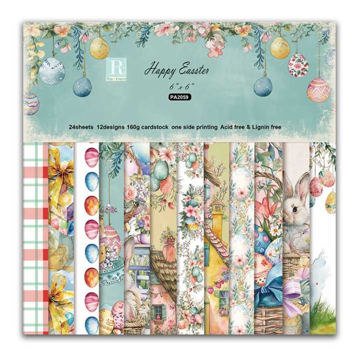 Bello%20Craft%206x6%20inch%2024%20Sheets%20Pattern%20paper%20/%20Craft%20Papers%20/%20Designer%20Paper%20Pack%20Scrapbooking%20-%20Image%204