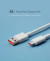 Original Xiaomi 6A USB Type-C Super Fast Charging Turbo Charging Data Cable for Xiaomi Mi 10 / 10T POCO X3 NFC for Galaxy Note S20 ultra Huawei Mate 40 Pro One Plus 8 Pro. 