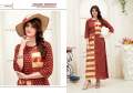 Traditional Pure Cotton Rayon Red Kurti with Trouser Eid Collection. 