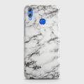 Huawei Honor 8C Cover - SkinLee HQ Hard Case - Trendy White Marble - SKINLEE-334-1-394-252. 