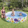 Intex Swimming Pool | Without air Swimming Pool | Intex Snapset Swimming Pool for Kids | Kids Water Games | Play and Enjoy Summers | 4 ft, 5 Feet, 6 foot, 8 feet | 58477, 56451, 56452, 58472. 
