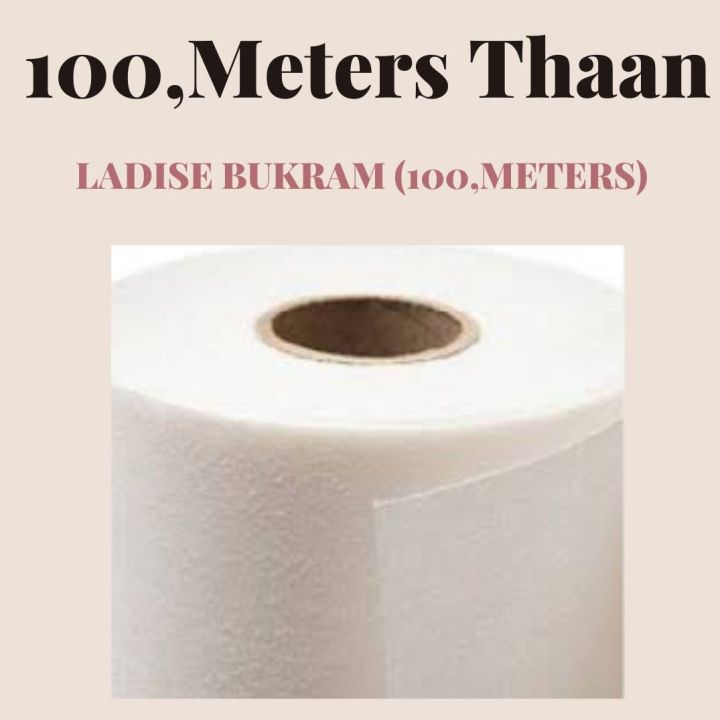 100,Meters thaan) ladies bukram cotton bukram in high quality ladies bukram for tailor paper easy to use  Chepi Fusing Paper Bukram Sheet for cloth high Quality