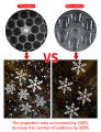 Christmas Snow Light Xmas LED Outdoor Waterproof Snowflake Laser Lamp Projector Lamp Party. 