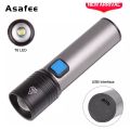 K31 Powerful T6 LED Flashlight Lamp Zoom Torch USB Rechargeable led Light Camping Lamp Flash Light Torch. 
