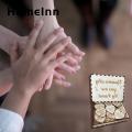 Wooden Daily Statements for Women Positive Friendship Tokens Heart-shaped Inspirational Cards for Women Unique Gift for Modern Friendships Wishing Card for Women. 