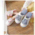 Panda Online Women Man Warm Winter Indoor Shoes Cute Bunny Anti slip Indoor Platform Shoe House Slippers Bedroom Shoes. 