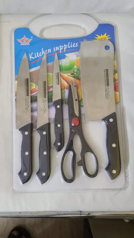 Stainless Steel Knife Set Kitchen Five-piece