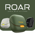 Faster Roar Bluetooth Earbuds- Ear Buds 36Hrs Playback Wireless 5.3V Bluetooth Earbuds 10mm Drivers with Big Bass- ANC Bluetooth Earphones Low Latency IPX4 Water Resistant Type-C Fast Charging. 