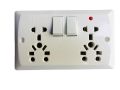 Universal Multi-Function Double Multi Socket + 5 pin Socket and Switch Light Plug China Fitting Sheet China Switch Board. 