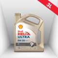 Shell Helix Ultra (SN 0W-20) 3L- Fully Synthetic Motor Oil- Gasoline Engine Oil- Car Oil. 