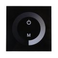 LED Controller Dimmer Change Brightness Touch Panel Dimmer Wall Switch Controller LED Light Strip DC 12V-24V(Black),Single Color Touch Panel, touch panel Dimmer Wall Switch Controller LED Light. 
