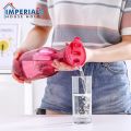 1.6L Slim Multi-Purpose Fridge Bottle with Cap for Beverage Storage, Reusable and Eco-Friendly, Random Colors. 