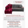 L SHAPE-  SOFA PROTECTER COVERS- 3+3. 