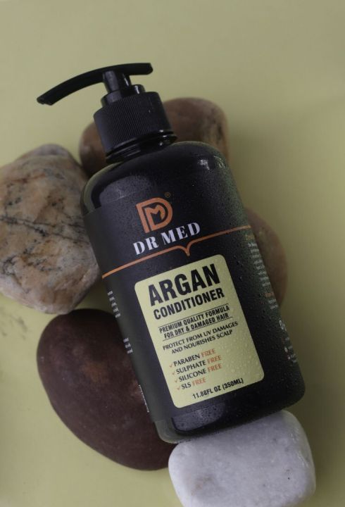 "DR%20MED%20Argan%20Infused%20Hair%20Care%20Set:%20Nourishing%20Shampoo%20&%20Conditioner%20Duo%20-%202%20x%20(Paraben%20free,%20sulphate%20free,%20salt%20free,%20silicon%20free)%20%20350ML"%20-%20Image%206