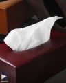 Leather Tissue Box. 