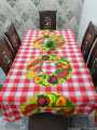 Waterproof Decorative Printed Cotton  Dining Table Cover for 6 Seater & 8 Seater Rectangle| cover Dining Table Cover | Table Cloth | Dining Table Cover. 