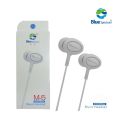 Original Blue Spectrum M-5 Handsfree – High Quality Wired Earphones with Deep Bass Sound & Built-in Mic | 3.5mm Jack for All Mobile Phones. 