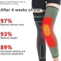 2PC Aicao Self Heating Support Knee Pad Brace Warm For Arthritis Joint Pain Relief Injury Recovery Belt Knee Massager Leg Warmer. 