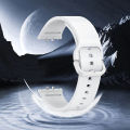 Office Wear Watch Strap Adjustable Silicone Watch Strap for Samsung Fit3 Waterproof Sweat-proof Skin-friendly Smart Watch Wristband High Elasticity Buyers' Choice. 