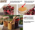 Glass 1400 ml Kitchen Storage Borosilicate Glass Jar And Container, Air Tight Bamboo Wooden Lid Container, Transparent Glass Cereal Dispenser   (  pack of 4  ) (pack of 3 )     |   with 8   stickers for labling. 