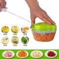Vegetable Cutter Machine for Potato Onion Carrot - manual vegetable cutter 6 in 1 - potato slicer - Food Graters Chopper Shredders - Round Slicer Potato Cheese Chopper Blades. 