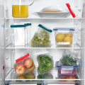 IKEA BEVARA Sealing clip, mixed colors - 10 pieces new food snack bag storage sealing clips seal clamp plastic bags clips. 