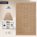 PrayerEase — Al Shifa Ortho Memory Foam Prayer Mat| Janamaz/ Jai Namaz / Sejadah. 
