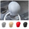 Durable Handle Protective Covers Car Silicone Gear Shift Knob Cover 6-speed Non-Slip 4 Colors Wear Resistant Shift Lever Protection. 
