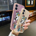 dienya For Huawei P Smart 2021 Case Side Edge Square New Design Phone Cases Thin Plating Pattern Casing Cartoon Fashion Mickey Full Back Cover Camera Protection Shockproof Softcase. 