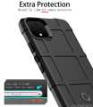 Google Pixel 4XL  Back Mobile Phone Case Rugged Fiber Shield Matte Rubber ArmorMens Boys Full Protect Shockproof Cover. 