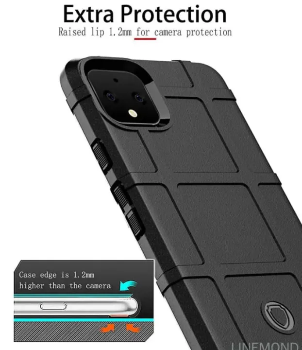 Google%20Pixel%204XL%20%20Back%20Mobile%20Phone%20Case%20Rugged%20Fiber%20Shield%20Matte%20Rubber%20ArmorMens%20Boys%20Full%20Protect%20Shockproof%20Cover%20-%20Image%207
