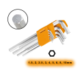 9 Pcs Allen Hex Key Wrench Set 1.5 to 10mm. 