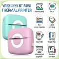 Fun Print C13 Portable Mini Printer Stickers Label Thermal Photo Labeller Printing Maker Self-adhesive Colors Transparent Papers Absurd Zon. 